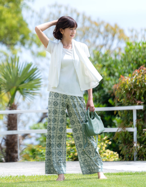 Style.2秋の景色を楽しみながら、軽やかに過ごす旅スタイル