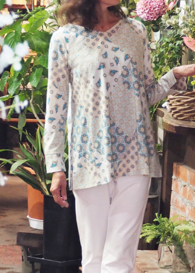 長袖チュニック