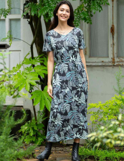 半袖ワンピース