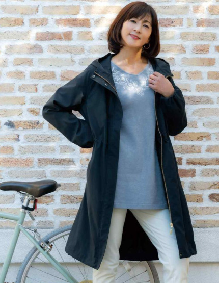 フード付コート