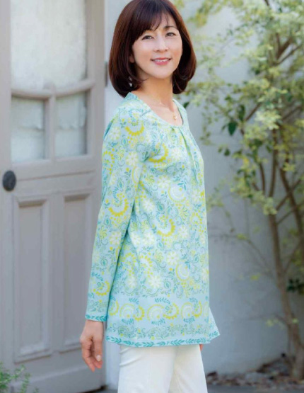 長袖チュニック