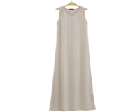 ノースリーブロングワンピース