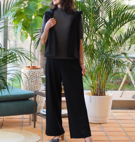 フード付ジレコーデ