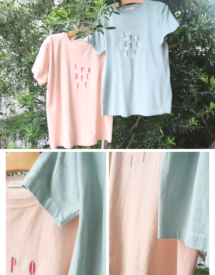 プリント半袖Tシャツ