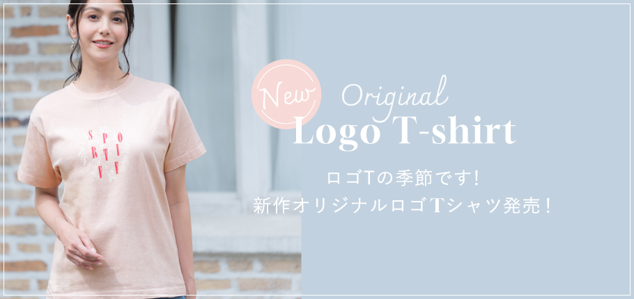 ロゴTの季節です!新作SPORTIFFオリジナルロゴTシャツ発売!