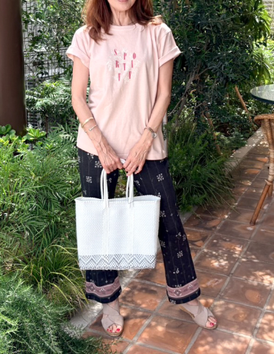 プリント半袖Tシャツ ¥8,800