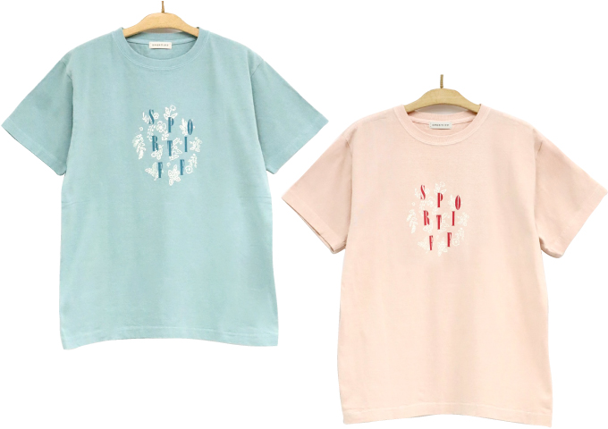 プリント半袖Tシャツ ¥8,800