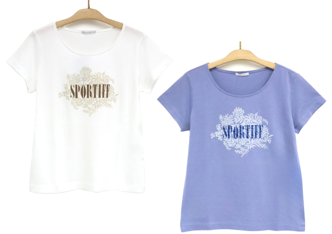 プリント半袖プルオーバー ¥8,800