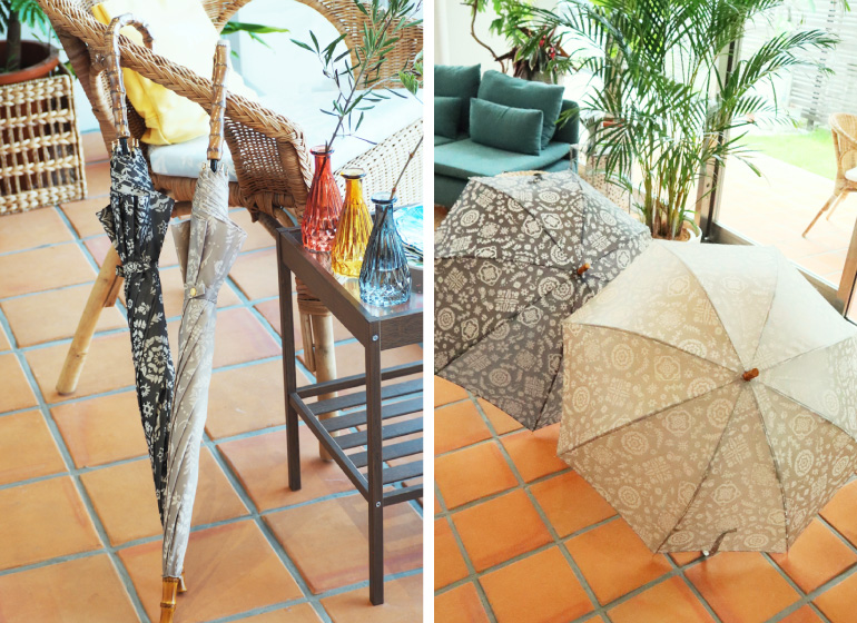 カラー2⾊展開：ベージュ・クロ