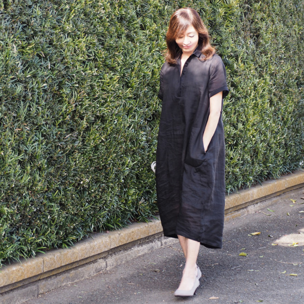 ⿇ワンピース¥49,500 [洗える・⿇100％・⽇本製]