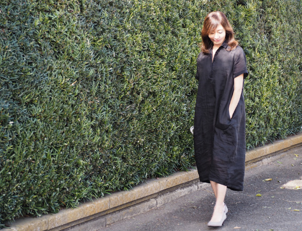 ⿇ワンピース¥49,500 [洗える・⿇100％・⽇本製]