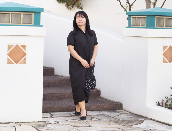 ⿇ワンピース¥49,500 [洗える・⿇100％・⽇本製]