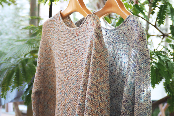 長袖ニットプルオーバー¥21,780