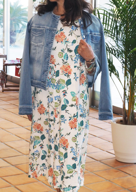 デニムジャケット¥28,600