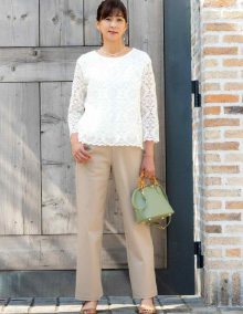 セミワイドパンツ