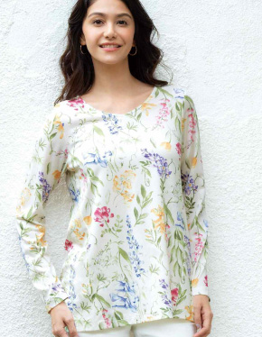 長袖チュニック