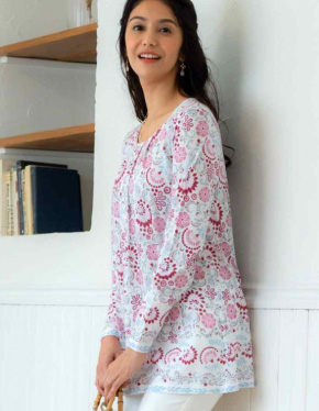 長袖チュニック