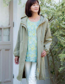 フード付コート