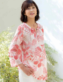 8分袖チュニック