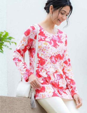 長袖チュニック