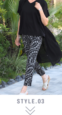 Style.03 Lace Pattern Pants