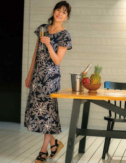 半袖ワンピース