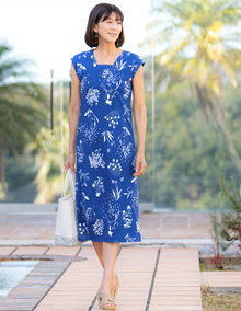 フレンチスリーブワンピース