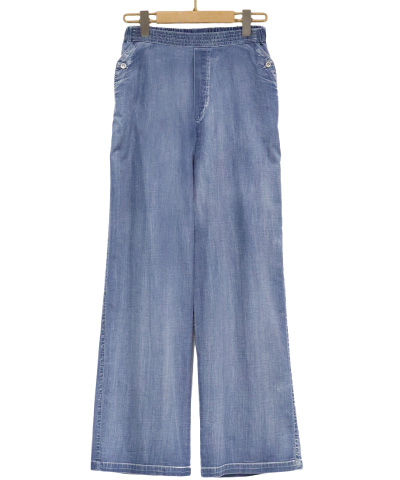 デニムワイドパンツ¥27,280