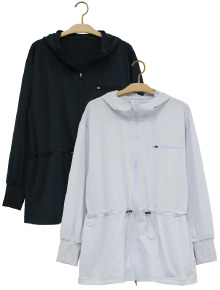 UVパーカー(UVカット率90%OFF)¥19,800