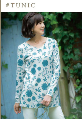 長袖チュニック