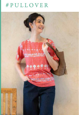 半袖プルオーバー