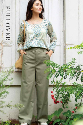 8分袖プルオーバー17,380円