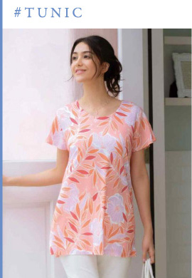 半袖チュニック