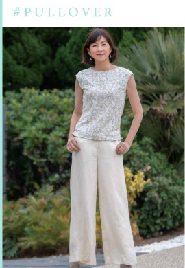 フレンチスリーブプルオーバー