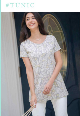 半袖チュニック