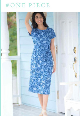 半袖ワンピース