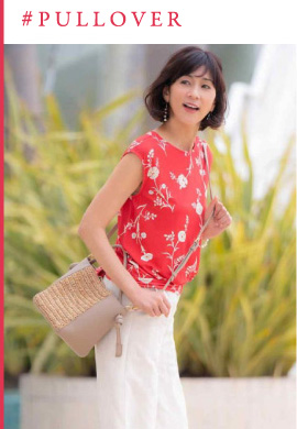 フレンチスリーブプルオーバー
