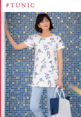 半袖チュニック