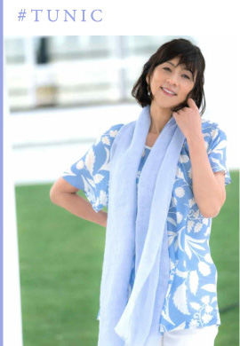 半袖チュニック
