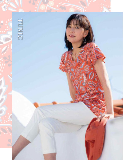 半袖チュニック　19,580円 (税込)