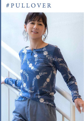 長袖プルオーバー