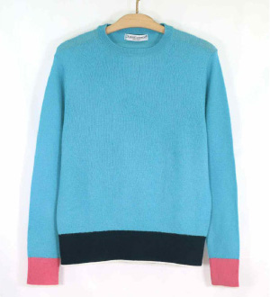 カシミヤニットプルオーバー ¥27,500