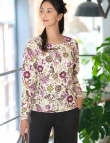 長袖プルオーバー