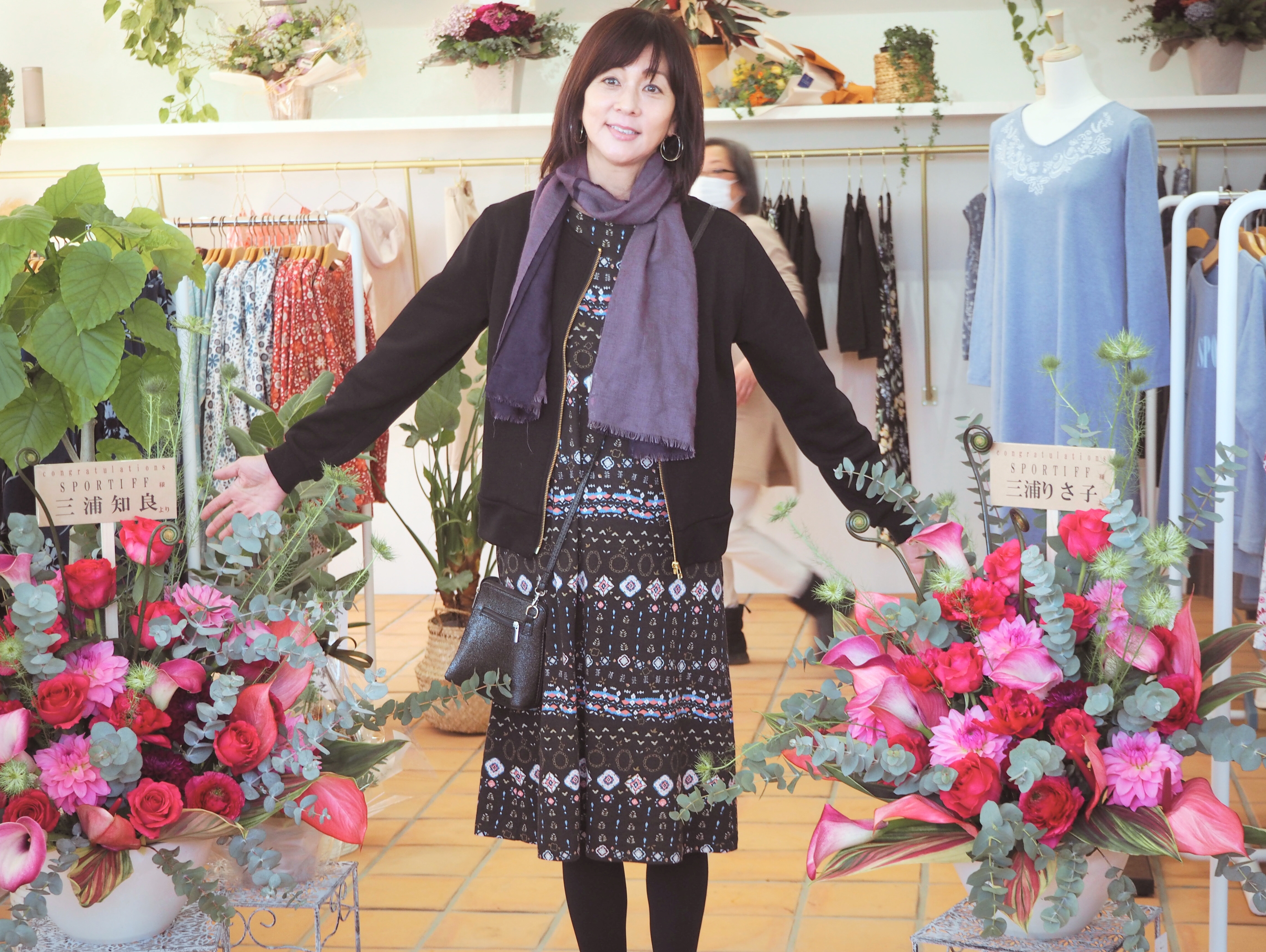 “りさこさんご来店"