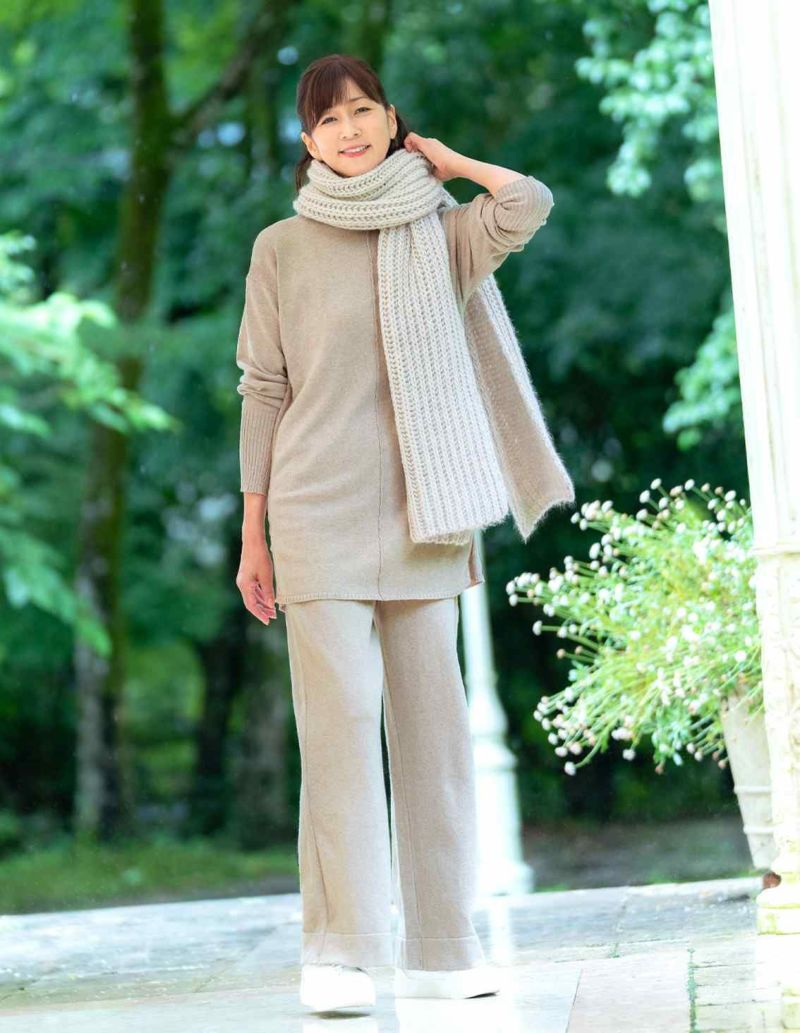 大人の上質オーガニックコットンチュニック