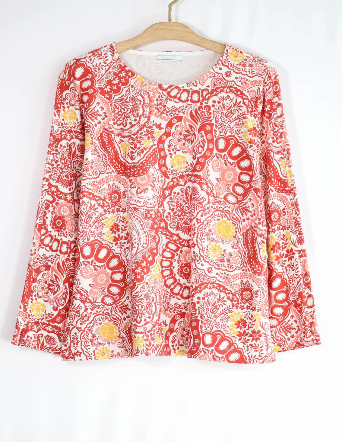 美品☆SPORTIFF スポーティフ 七部丈オーバーシャツ FUBU（フブ） “REAL TREE HOCKEY SHIRT/リアルツリーホッケーシャツ