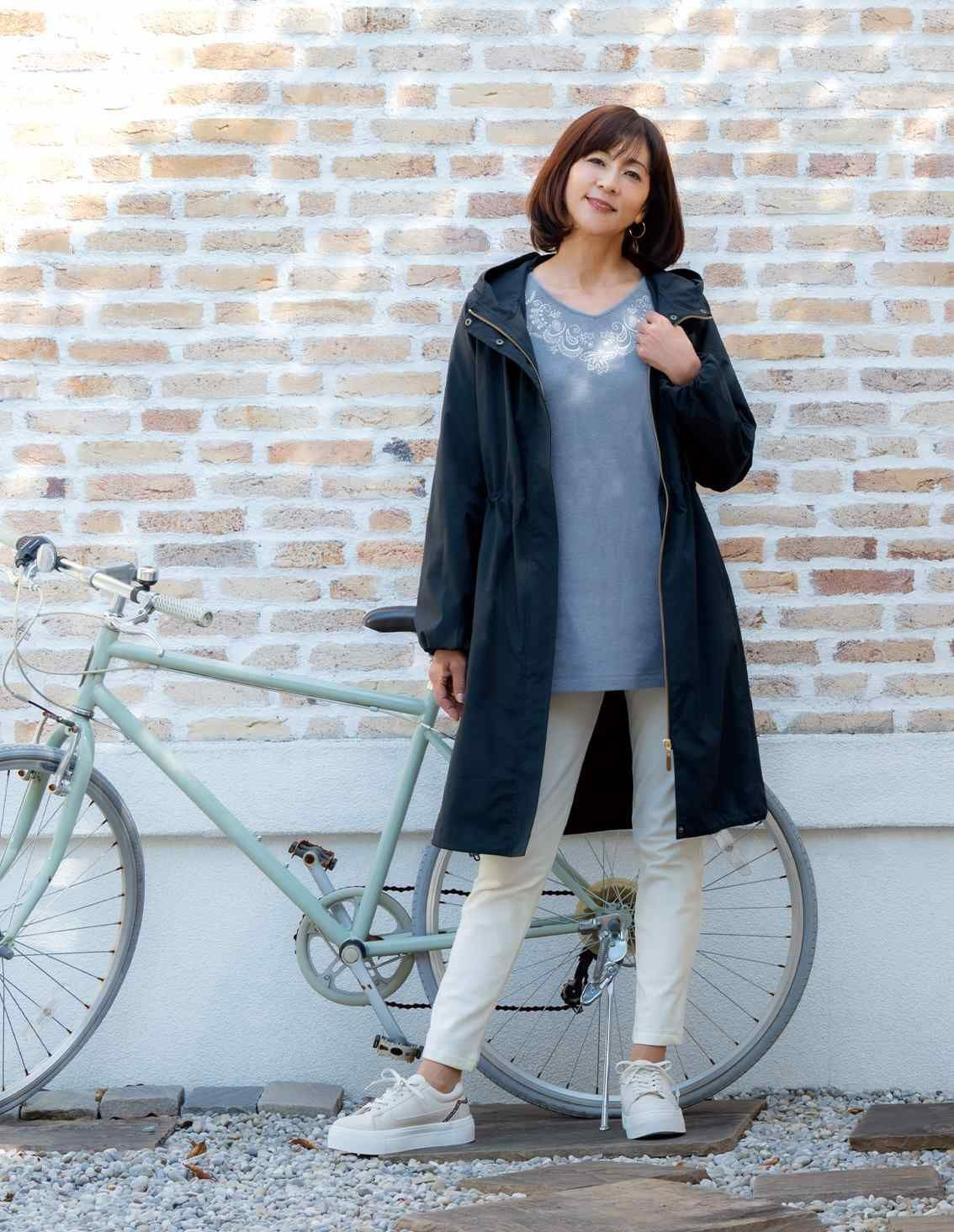 刺しゅう長袖チュニック | 最新夏コレクション | 40代からのレディース
