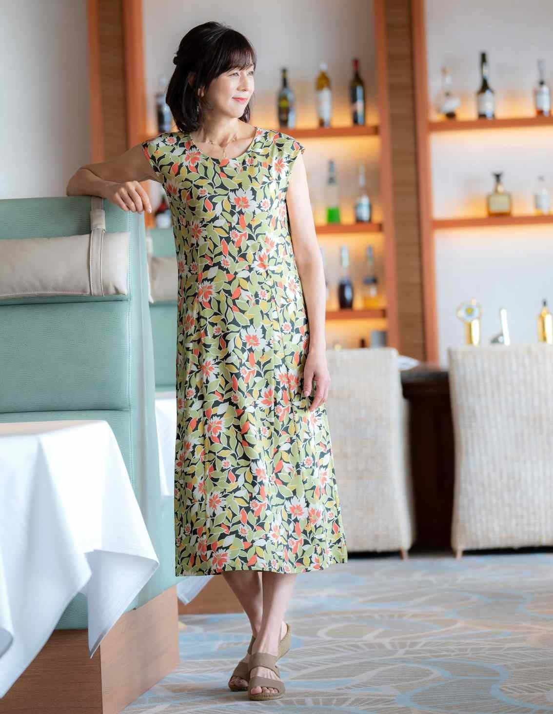 フレンチスリーブワンピース | 最新夏コレクション | 40代からの