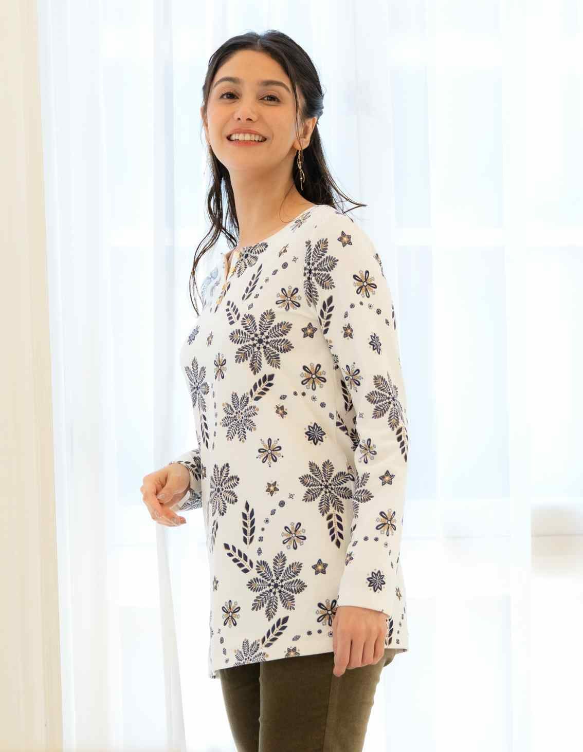 スポーティフ　2025winter collection 長袖チュニック 長袖チュニック | 最新秋コレクション | 40代からのレディース