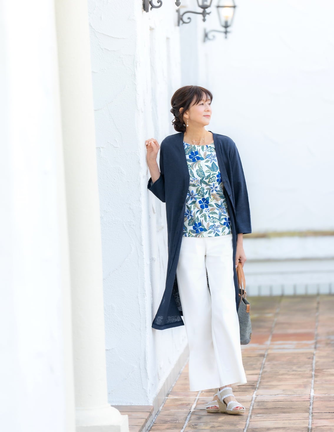 7分袖ロングカーディガン | 最新夏コレクション | 40代からの